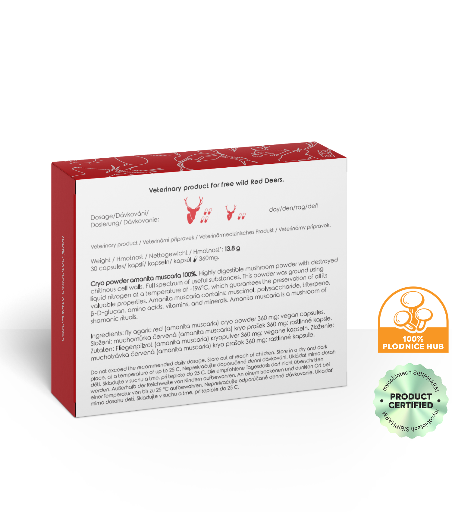 AMANITA MUSCARIA KRYO PRÁŠEK 30 KPS 360 MG